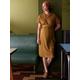 Long Fleece Dress for Maternity by ENVIE DE FRAISE olive