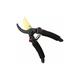 Loppers Garden Secateurs, Anvil Pruner, Flower Scissors Bypass Cutter Dry and Green Wood 215mm, Black - Rose