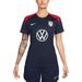 Women's Nike Navy USMNT 2024 Strike Performance Top