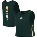 Damen Pro Standard Green Green Bay Packers Ombre Wordmark Classic Crop Tank Top