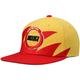 Mitchell & Ness Houston Rockets Hardwood Classics Sharktooth Snapback-Mütze für Herren in Gold/Rot