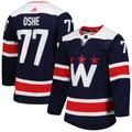 Adidas TJ Oshie Navy Washington Capitals Alternate Primegreen Authentisches Spielertrikot für Herren