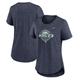 Damen Nike Heather Navy 2023 MLB All-Star Game Compass Tri-Blend T-Shirt