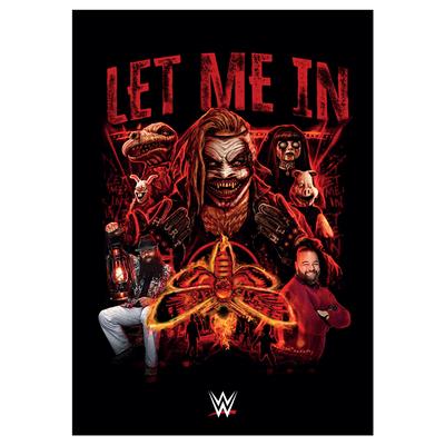 WWE Bray Wyatt Let Me In Red Collage Poster – ungerahmt A3 Image