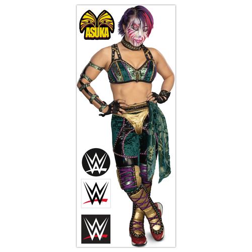 WWE Asuka Cut Out Wandaufkleber – 120 cm Höhe x 50 cm Breite