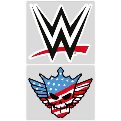 WWE Cody Rhodes Dual-Aufkleber-Set – 2 x 15 cm Image