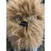 Disney Toys | Chewbacca Plush Star Wars Disney Euc 19 Inch Working Pouch Embroidered Eyes | Color: Red/Tan | Size: 19"