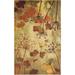 Autumn Branches Area Rug by Mohawk Home in Rust Burn (Size 4' X 6')