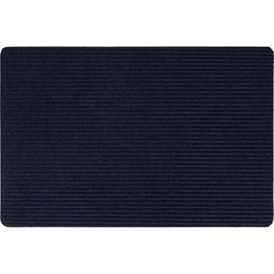 Ribbed Utility Mat Door Mat by Mohawk Home in Indigo (Size 36