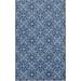 Amstel Area Rug by Mohawk Home in Navy (Size 2'6"X 8')