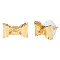 Kate Spade Jewelry | Kate Spade Gold All Wrapped Up Bow Earrings | Color: Gold | Size: Os