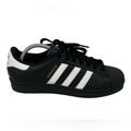 Adidas Shoes | Adidas Superstar Foundation Shoes Sneakers Black White Mens Size Us 8 B27140 | Color: Black/White | Size: 8