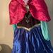 Disney Costumes | Disney Anna Teal Coronation Dress Size 5/6 | Color: Blue | Size: 5/6