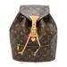 Louis Vuitton Bags | Louis Vuitton Montsouris Rucksack Backpack Monogram Canvas Women Lv | Color: Black/Brown | Size: Os