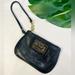 Coach Bags | Coach Coach Poppy Black Patent Leather Gold Logo Black Wristlet Wallet Like New | Color: Black/Gold | Size: Os