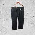 Levi's Jeans | Levi's Original Fit Dark Denim Jeans Straight Leg Button Fly Size 40/30 | Color: Blue | Size: 40