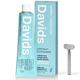 Davids Natural Toothpaste, Spearmint, Whitening, Antiplaque, Fluoride Free, SLS Free, 5.25 OZ Metal Tube, Tube Roller Included