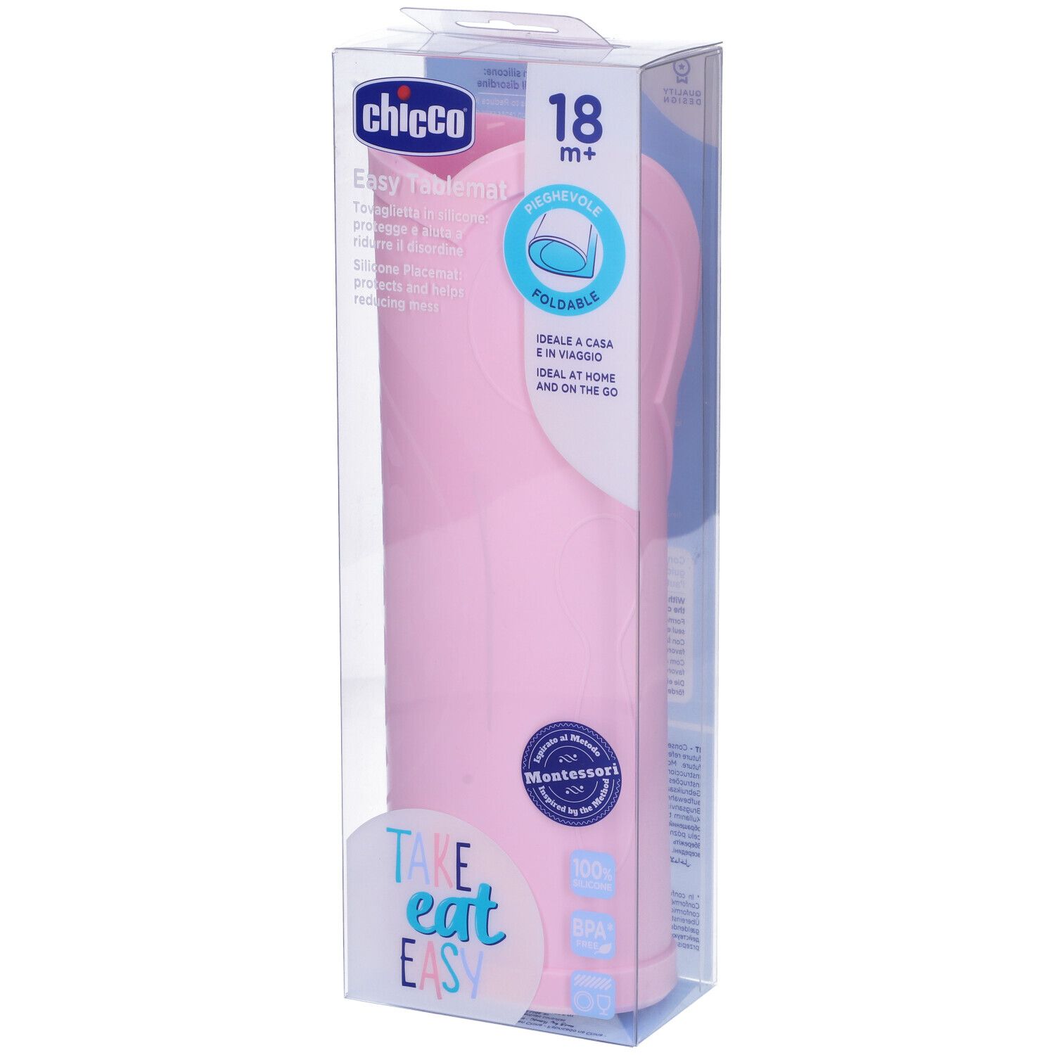 Chicco Tovaglietta in Silicone Rosa 1 pz Altro