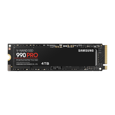 SAMSUNG interne SSD "990 PRO", schwarz, 4TB, Festplatten Image