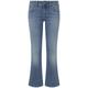 Slim-fit-Jeans PEPE JEANS "Jeans SLIM FIT FLARE LW" Gr. 29, Länge 32, blau (light used) Damen Jeans Röhrenjeans