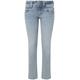 Slim-fit-Jeans PEPE JEANS "Jeans SLIM LW" Gr. 28, Länge 32, bl. powerfle Damen Jeans Röhrenjeans