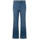 Slim-fit-Jeans PEPE JEANS "Jeans SLIM FIT FLARE UHW RETRO" Gr. 30, Länge 32, blau (blue rigid d) Damen Jeans Röhrenjeans