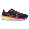 NIKE Damen Laufschuhe W AIR ZOOM PEGASUS 40, Größe 39 in BLACK/HYPER VIOLET-LASER ORANGE-WHI