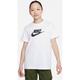 NIKE Kinder Shirt G NSW TEE FUTURA SS BOY, Größe XL in Grau