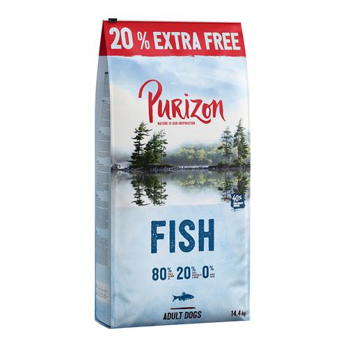 14,4 kg Fisch Purizon getreidefrei Trockenfutter Hund