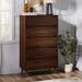 Middlebrook Designs Mid-Century 5-Drawer Solid Wood Dresser