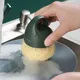 Dishwashing brush Kitchen Scrubbers Cleaning Dishwashing Gadgets Clean Ball Soap Dispenser Brush