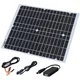 20W 30W 18V solar panel camping caravan solar battery 12 volts portable 5V USB solar Charger solar