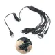 Mobile Cellphone Charger Multi 10 in 1 Universal Multi-Function Cell Phone Game USB Charging Cable