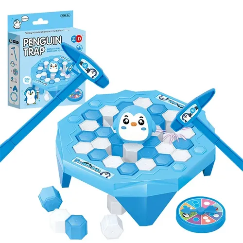 Party Spiele Mini Eis brechen Spiel Spielzeug Set intellektuelle Entwicklung Spielzeug Pinguin Block