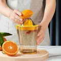 Manuelle Entsafter mit Waage Messbecher einfache Obst presse Orange Zitrone 1 Stck