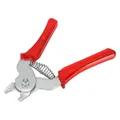 Hog Ring Plier Tool Clips Chicken Mesh Cage Wire Fencing Pliers Plastic Handle Scissors Hand