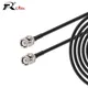 RG58 Koaxial BNC Stecker auf BNC Stecker RF Kabel 50 Ohm Crimp Stecker Doppel BNC Stecker Männlichen