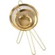 304/201 Gold-plated stainless steel soybean milk filter screen flour sieve oil grid stainless steel