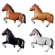 4pcs Animal Horse-Shaped Foil Balloons Birthday Theme Party Decoration Baby Shower Cowboy Party Air