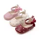Baby Girl Shoes Cute Bowknot High Quality PU and TPR Sole Anti-slip Toddler Newborn 0-9-18 Months