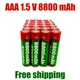 Pile alcaline aste AAA 2024 V 1.5 mAh 8800 V lumière LED jouet mp3 livraison gratuite