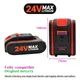 brand new24V 18650 Lithium Battery 12.8Ah Electric Tools Battery For Wireless Wrench Mini Chain Saw