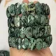 Bracelet de perles de jaspe zèbre vert pour hommes et femmes pierre précieuse naturelle bijoux