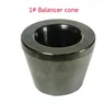 1 pz cono in acciaio adatto per equilibratrice macchina equilibratrice adattatore parti pneumatico