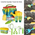 Outils de jardin colorés pour enfants jouets d'extérieur truelle de jardinage pelle râteau