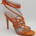 Schutz Nivia Strappy Heels - Orange