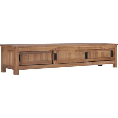 Vidaxl - TV-Schrank 150 x 30 x 30 cm Massivholz Teak