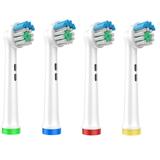 Waybesty Toothbrush Replacement Heads NG01 Compatible with Oral B Brush Heads for Oral-B Genius Precision Clean Brush Heads Compatible with Oral-B/Pro 1000/9600/ 5000/3000 (WEB22X White)