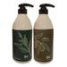 IBI Hand & Body NG01 Lotion Set | Includes 1 Refreshing Green Tea Hand & Body Lotion (750mL) & 1 Olive Hand & Body Lotion (750mL)