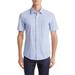 Roan Slim Fit Palm Frond Short Sleeve Button-up Shirt